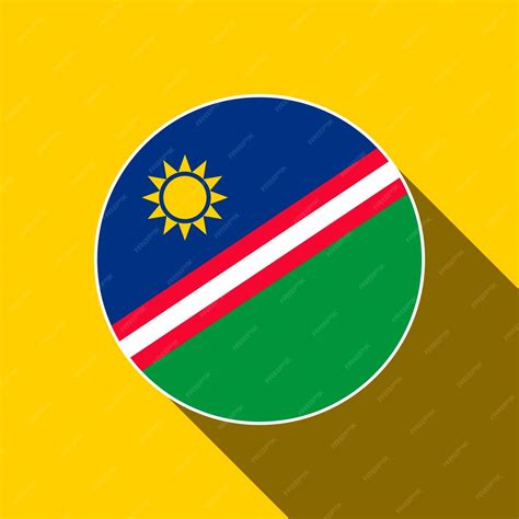 Premium Vector Country Namibia Namibia Flag Vector Illustration