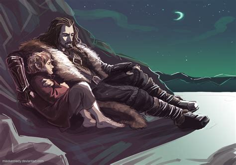 Thorin And Bilbo The Hobbit Fan Art 36697829 Fanpop