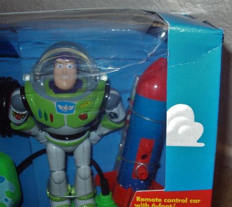 Toy Story Hot Wheels Remote Control Car Buzz Lightyear Figure Rc Mattel St Mib