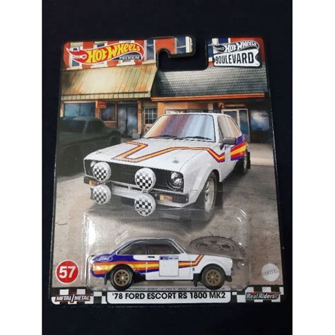Hot Wheels FORD ESCORT RS MK Shopee Malaysia