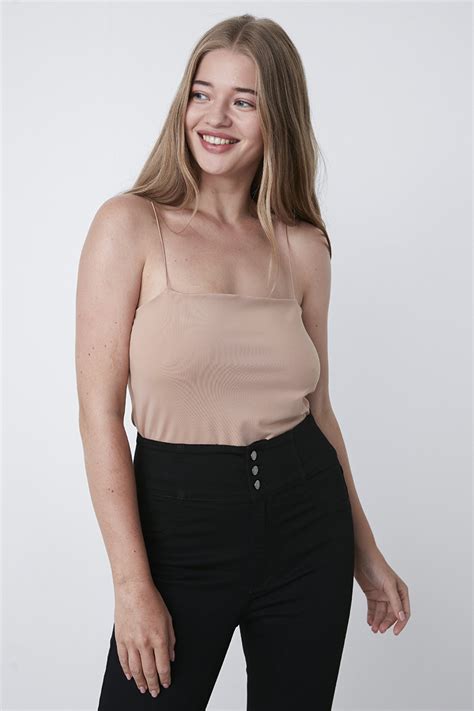 Ten Rengi İnce Askılı Atlet PHC K Y SK NUD NUDE Penti