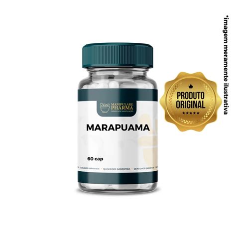 Marapuama 200mg 60 Cápsulas Shopee Brasil