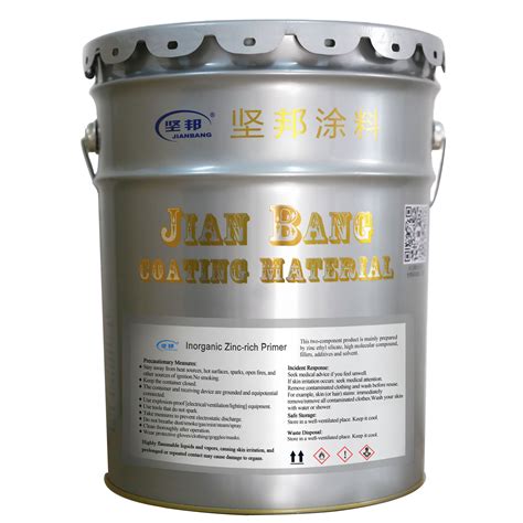 High Temperature Resistance Inorganic Zinc-rich Primer For Pipelines...
