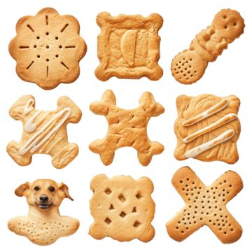 Dog Biscuit Flat Collection, Dog Biscuit, Biscuit, Shapes PNG ...