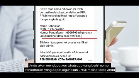 Tutorial Pra Ppdb Kota Tangerang Youtube