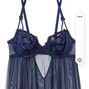Adore Me Intimates Sleepwear Adore Me Unlined Babydoll Lingerie Poshmark