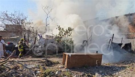 Incendio Consume Una Vivienda En La Colonia De Mayo