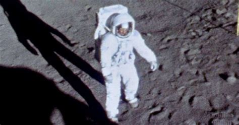 Actual Face Of Buzz Aldrin Seen On Moon For The First Time In New