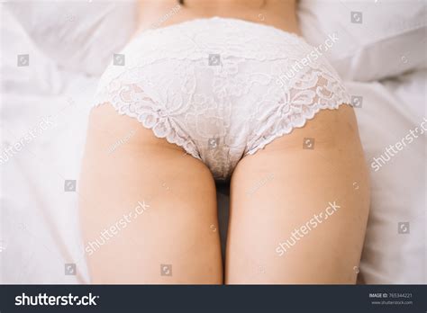 Sexy Female Buttocks White Lingerie On Stock Photo Edit Now 765344221