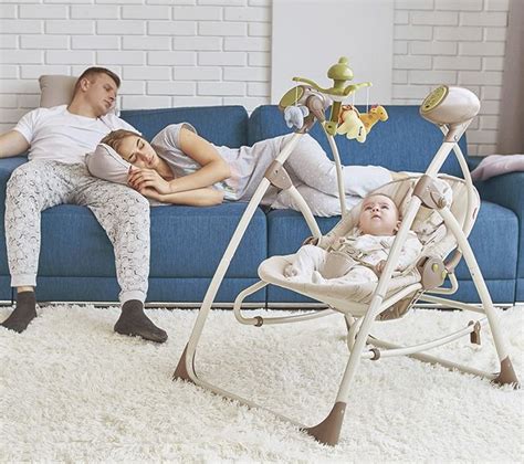 ⭐Колиска-гойдалка CARRELLO Nanny 3в1 CRL-0005 Beige Dot⭐ Купити в ...