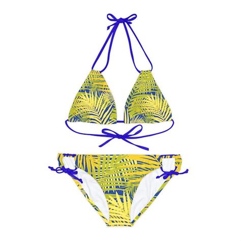 Hot Strappy Bikini Etsy