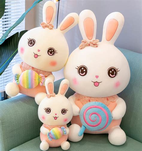 Lovely Rabbit Plush Hold Pillow Jk3497 Juvkawaii