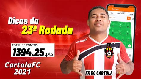 DICAS DA 23 RODADA CARTOLA FC 2021 TIME PARA MITAR YouTube