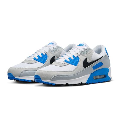 nike men air max 90 white black photo blue pure platinum