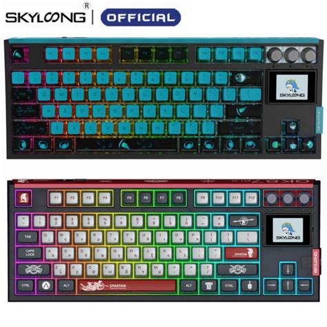 Skyloong Gk Pro Spartan Mechanical Keyboard G Bluetooth Wireless Pbt Hot Swap Knob Rgb