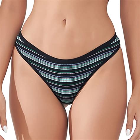 Cotton Women S One Piece Low Rise Sexy Triangle Bikini Underwear With