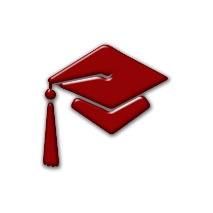 Red Graduation Cap Clip Art - ClipArt Best