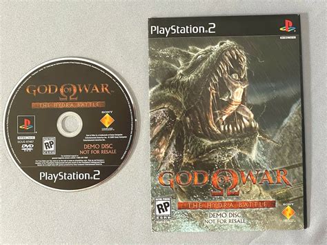 Playstation 2 PS2 God Of War The Hydra Battle Demo Video Game WORKS