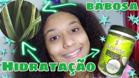 Hidrata O Babosa Cabelo Macio Youtube