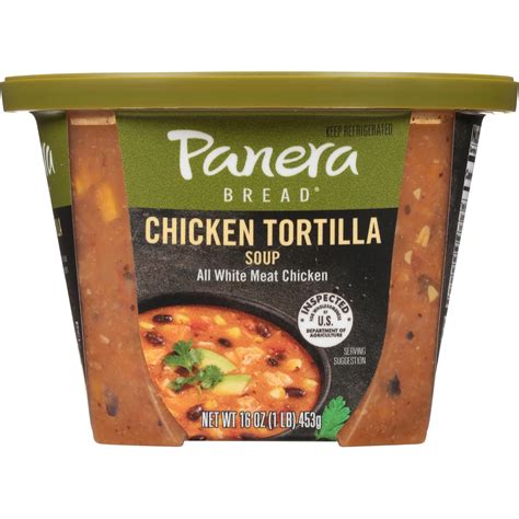 Amazon.com: Panera Bread Low-Fat Chicken Tortilla Soup, 16 oz : Grocery