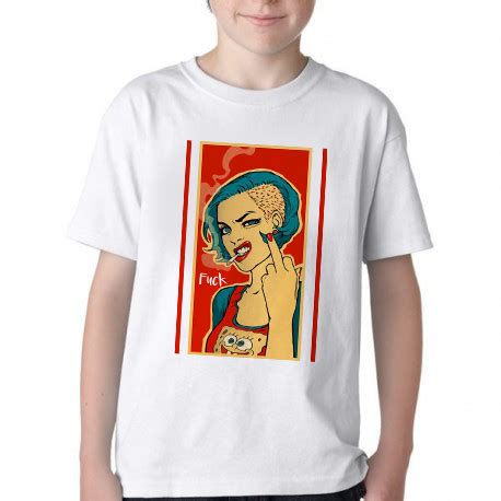 Emporio Dutra Camiseta Infantil Fuck Woman