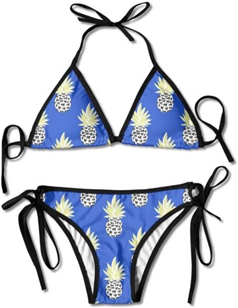 Keben Bikini Pineapples Swimsuits Bikinis Thong Swimsuit For Beach