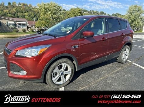 Pre Owned 2015 Ford Escape SE 4 Door SUV In Guttenberg AP229A Brown