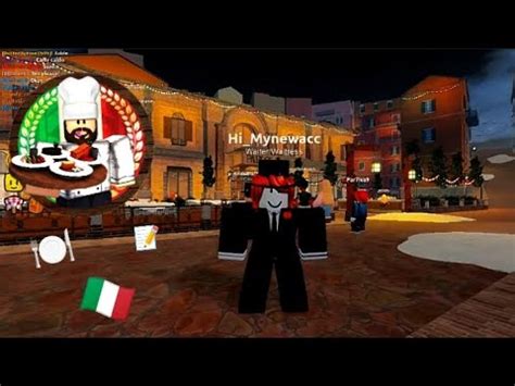 Pablo S Italiano Restaurant Shift Waiter Waitress POV Roblox