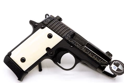 Sig Sauer P238 Pearlengraved 380 Used Armory Ranges Nashville Tn