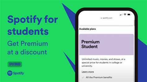 Spotify Premium for Students – Affordable Music Without Limits - Spotmod