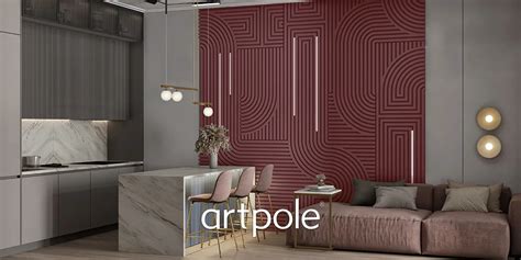 Гипсовые 3D панели для стен Artpole (Артполе), купить
