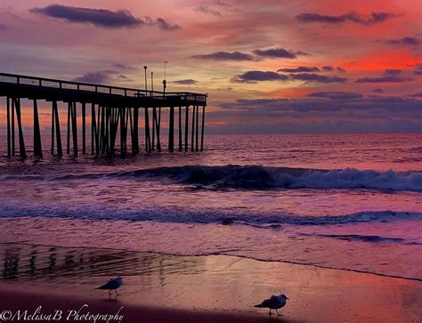 Ocean City Sunrise Photograph by Melissa Beauchamp - Fine Art America