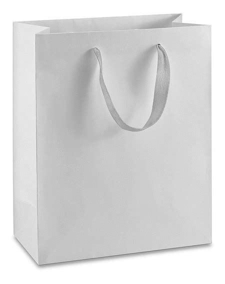 Bolsa Kraft Blanca Con Asa Mercadolibre