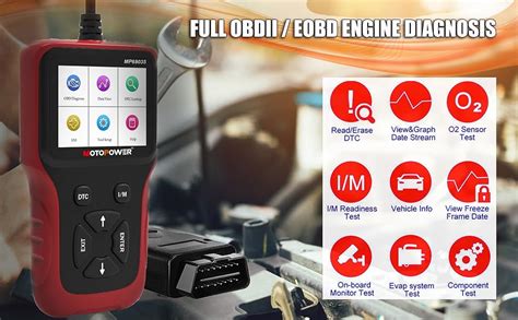 Motopower Mp Obd Scanner Universal Car Engine Fault Code Reader