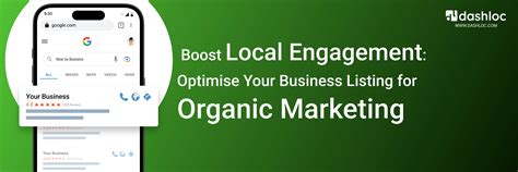 Boost Local Engagement: Optimize Your Business Listing