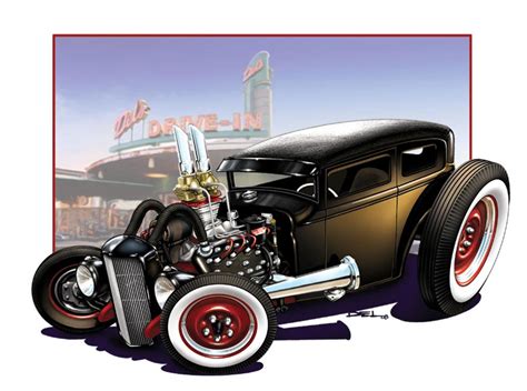 CARtoons And Hot Rods Swanson Artworks