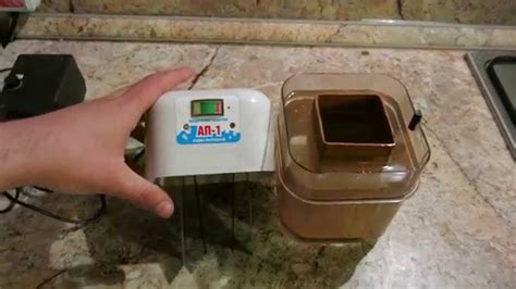 Обзор Активатора Воды АП-1. Живая и мертвая вода. Как сделать? - YouTube