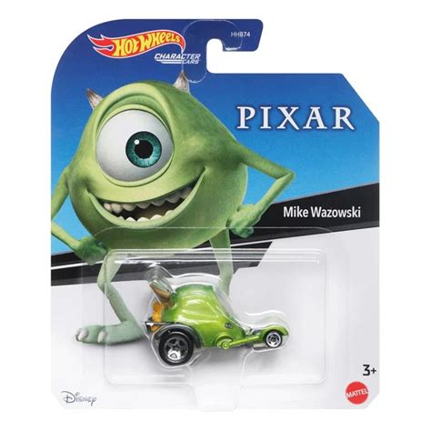 Hot Wheels Disney Pixar Mike Wazowski Character Car Version New Monsters Inc Picclick Uk