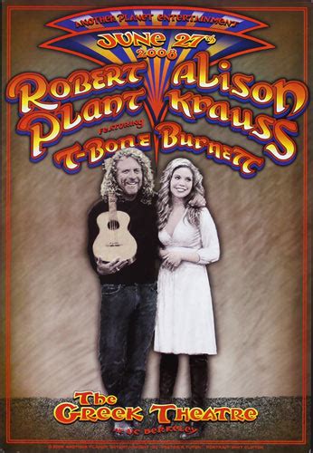 randy tuten robert plant  alison krauss poster