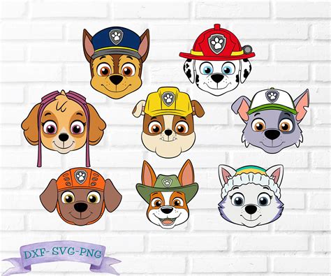 Paw patrol characters svg free - dispag