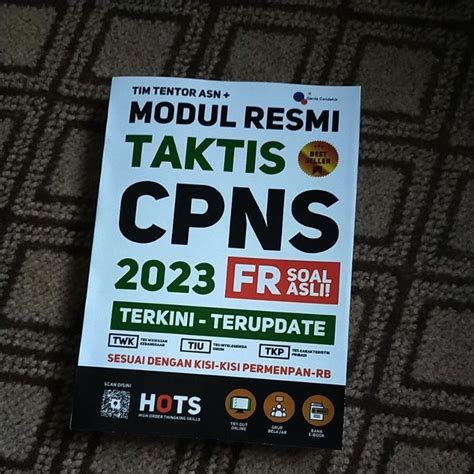 Jual Buku Modul Resmi Taktis Cpns Fr Soal Asli Terkini Terupdate