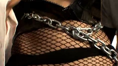 Slut In Fishnets Loves To Play Hardcore Games