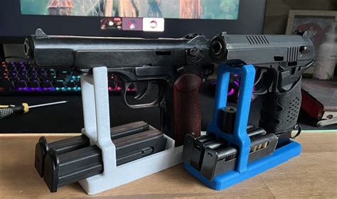Stand for Stechkin pistol 9mm/Подставка для пистолета Стечкина 9mm by ...