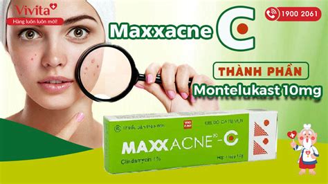 Gel Bôi Trị Mụn Maxxacne C Tuýp 15g Nhà Thuốc Vivita