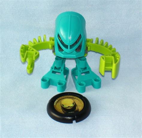 Mavin 2001 McDonalds Lego Bionicle TOHUNGA Toa Matoran Set With All