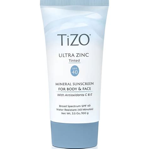 TiZO Крем солнцезащитный для лица и тела TiZO Ultra Zinc SPF 40 Tinted ...