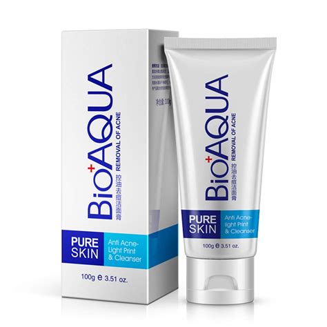 BIOAQUA Removal Of Acne Anti Acne Cleanser 100ml - Visit Cosmetics