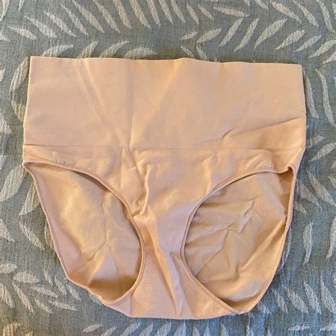 Spanx Intimates Sleepwear Bikini Style Spanx With Tummy Control Size S Nude Poshmark