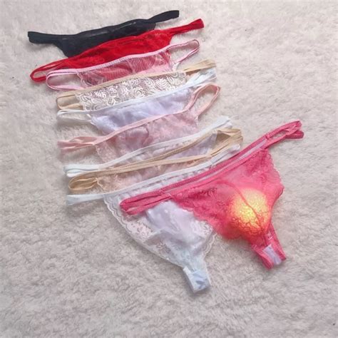 Cale On String Stretch Sous V Tement Bikini Mode G String Dentelle Homme Poche Eur