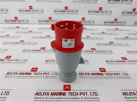 Abb 432p6 Industrial Power Plug 415v - Aeliya Marine